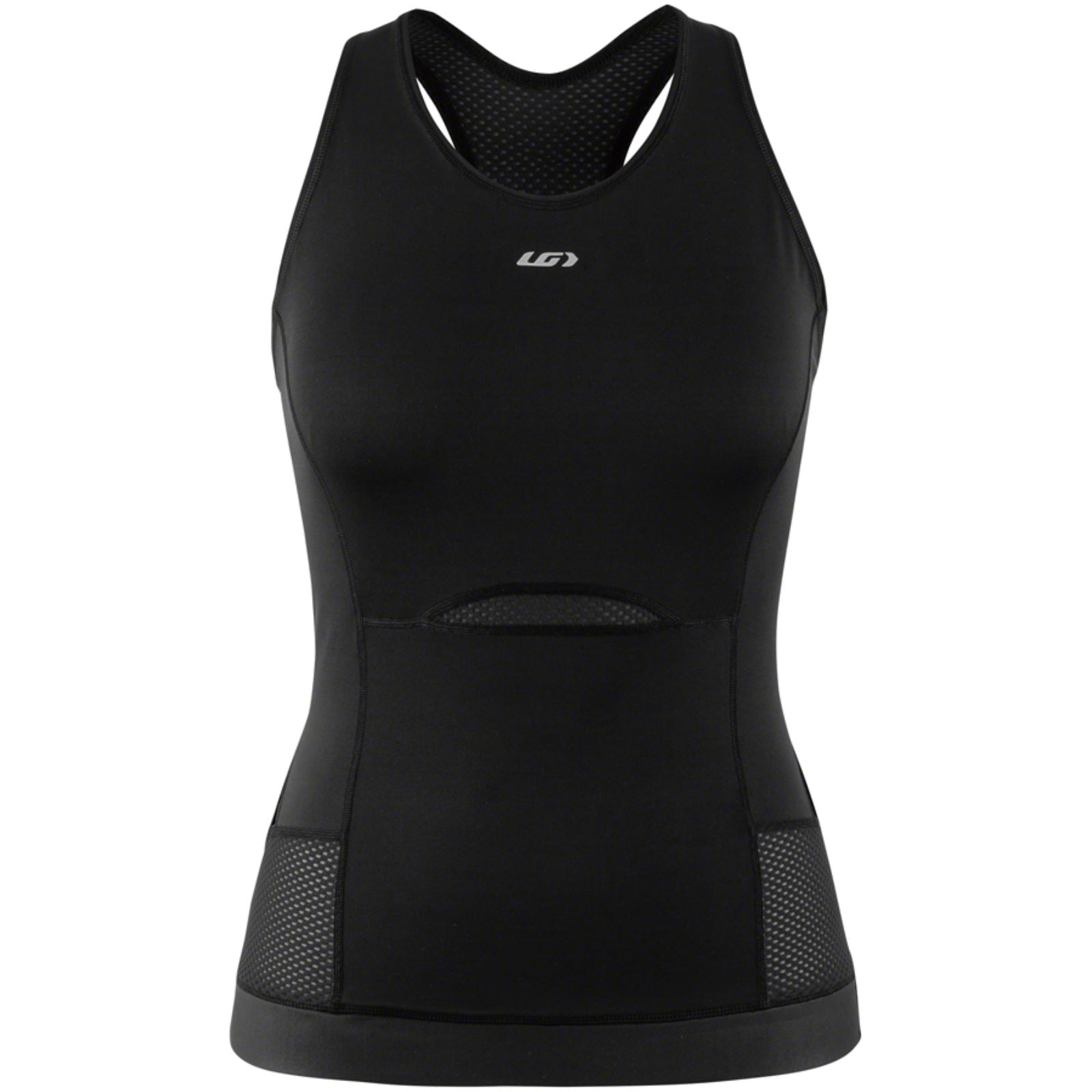 Louis Garneau Sprint Women's Tri Tank Multi-Sport Top - Black - X-Small [MPN: 1042084-020-XS]_1263205