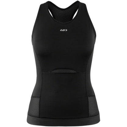 Louis Garneau Sprint Women's Tri Tank Multi-Sport Top - Black - X-Small [MPN: 1042084-020-XS]_1263205