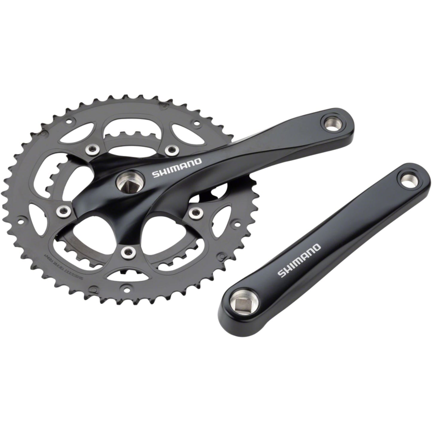 Shimano Crankset - 175mm - 8-Speed - 110 BCD - Black - Claris FC-RS200  [MPN: EFCRS200E04X]_1263457