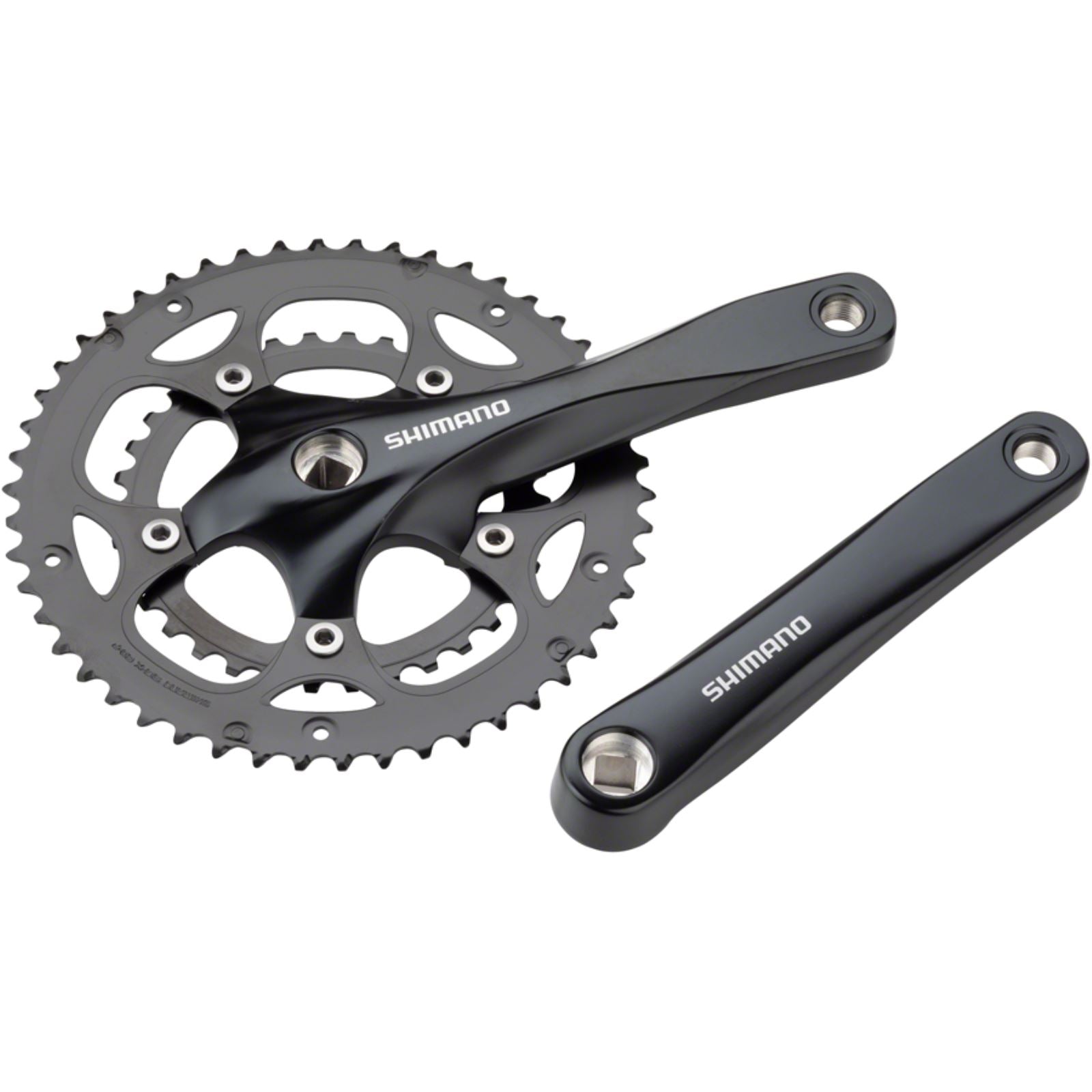 Shimano Crankset - 175mm - 8-Speed - 110 BCD - Black - Claris FC-RS200  [MPN: EFCRS200E04X]_1263457