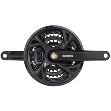 Shimano Acera FC-M371-L Crankset - 175mm, 9-Speed, 48/36/26t, Black [MPN: EFCM371E866CL]_1263464