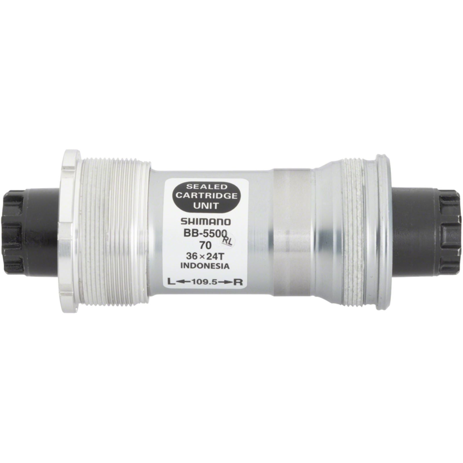 Shimano 105 BB-5500 Bottom Bracket - Italian, 70 x 109.5mm [MPN: EBB5500I09]_1263427