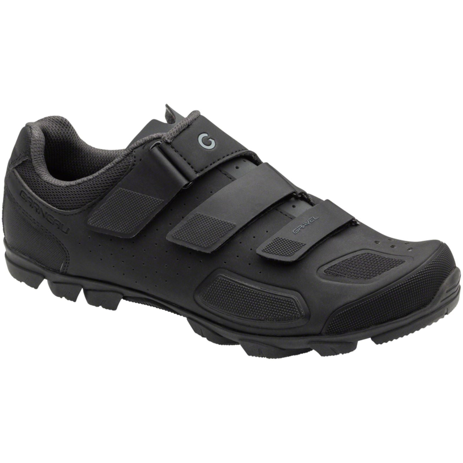 Louis Garneau Gravel II Clipless Men's Shoes - Black - Size - 44 CLOSEOUT [MPN: 1487305-020-44]_1487219