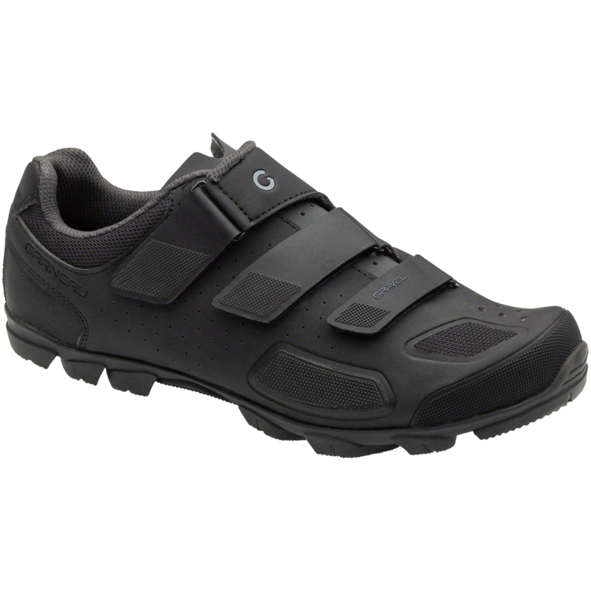 Louis Garneau Gravel II Clipless Men's Shoes - Black - Size - 44 CLOSEOUT [MPN: 1487305-020-44]_1487219