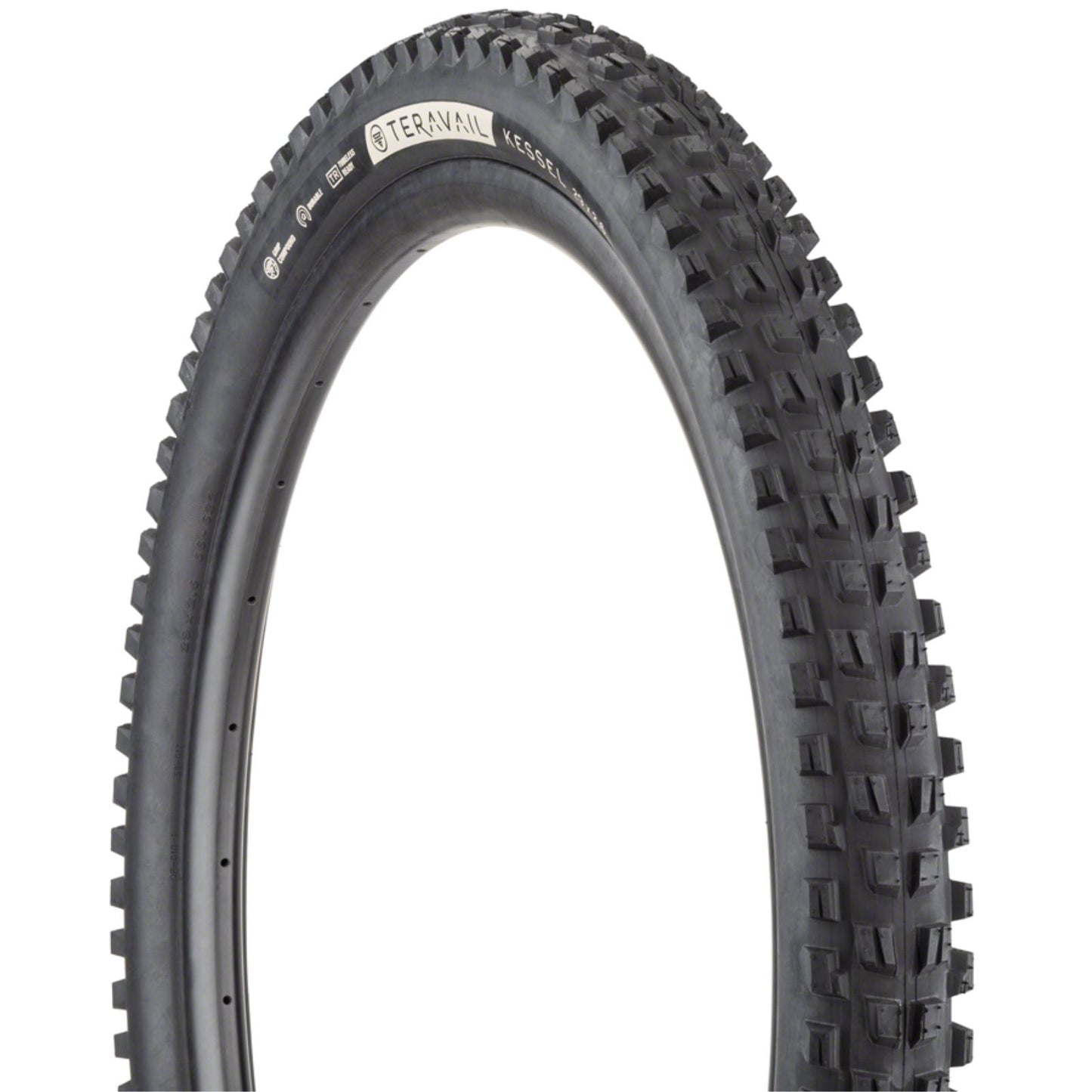 Teravail  Kessel Tire - 29 x 2.6, Tubeless, Folding, Black, Durable [MPN: 19-000110]_1264135