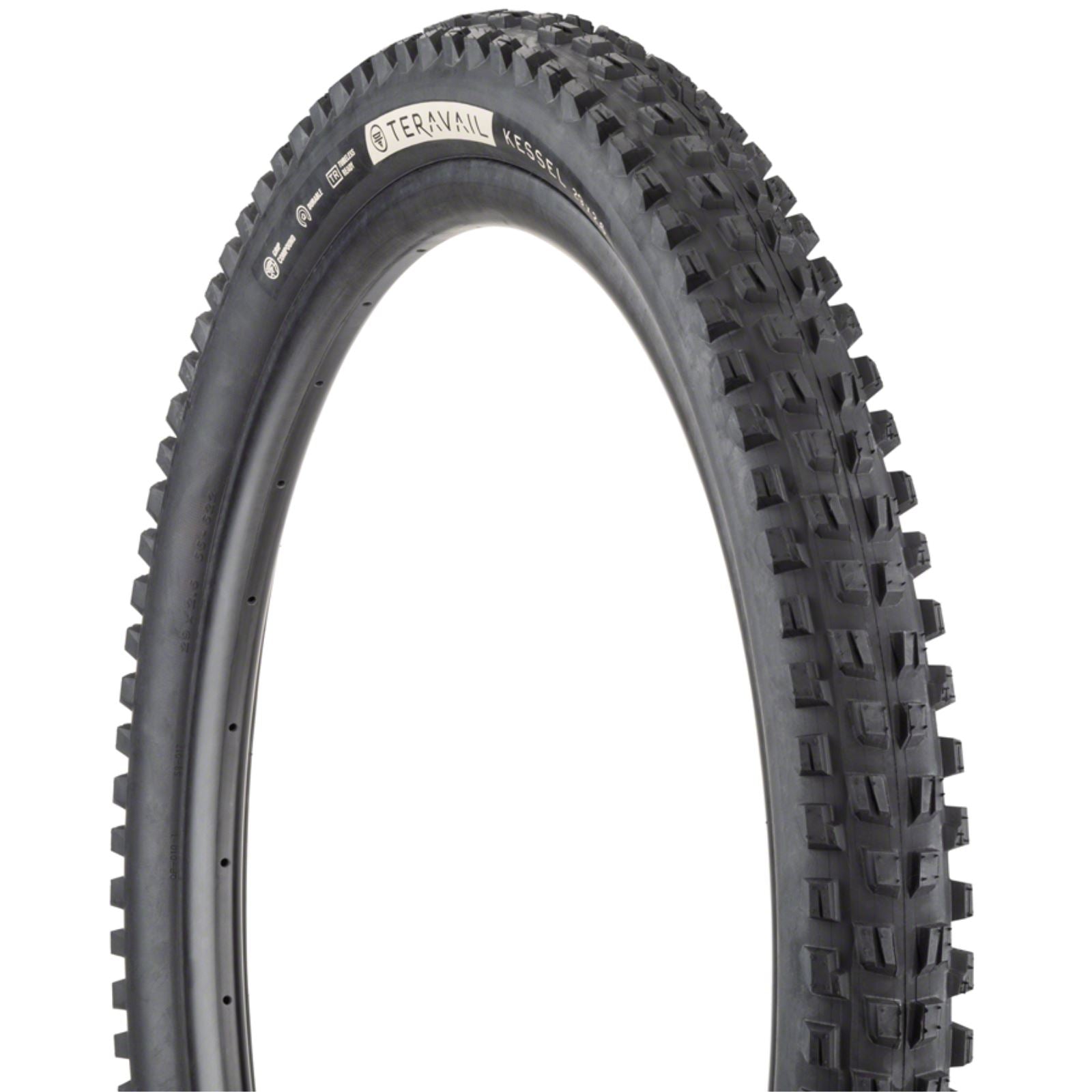 Teravail  Kessel Tire - 29 x 2.6, Tubeless, Folding, Black, Durable [MPN: 19-000110]_1264135