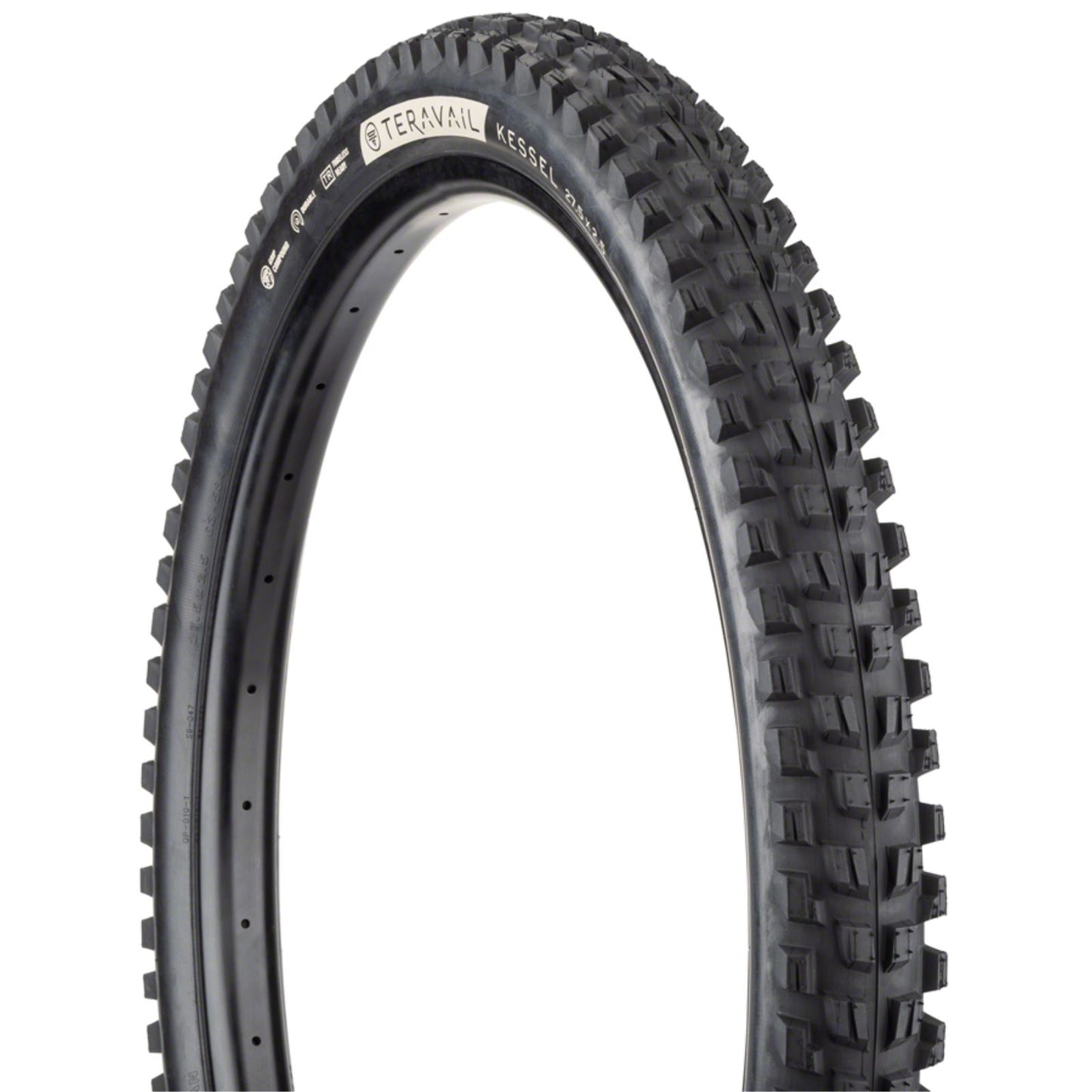 Teravail Kessel Tire - 27.5 x 2.5, Tubeless, Folding, Black, Durable [MPN: 19-000181]_1264141