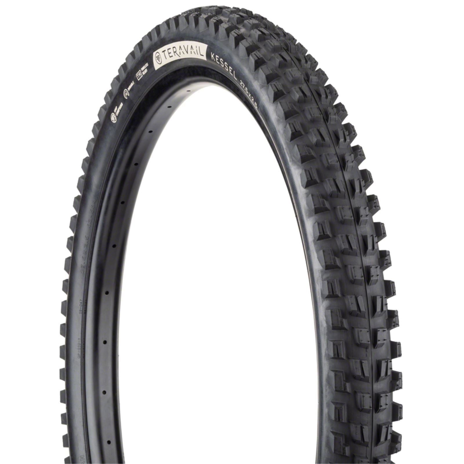 Teravail Kessel Tire - 27.5 x 2.5, Tubeless, Folding, Black, Durable [MPN: 19-000181]_1264141