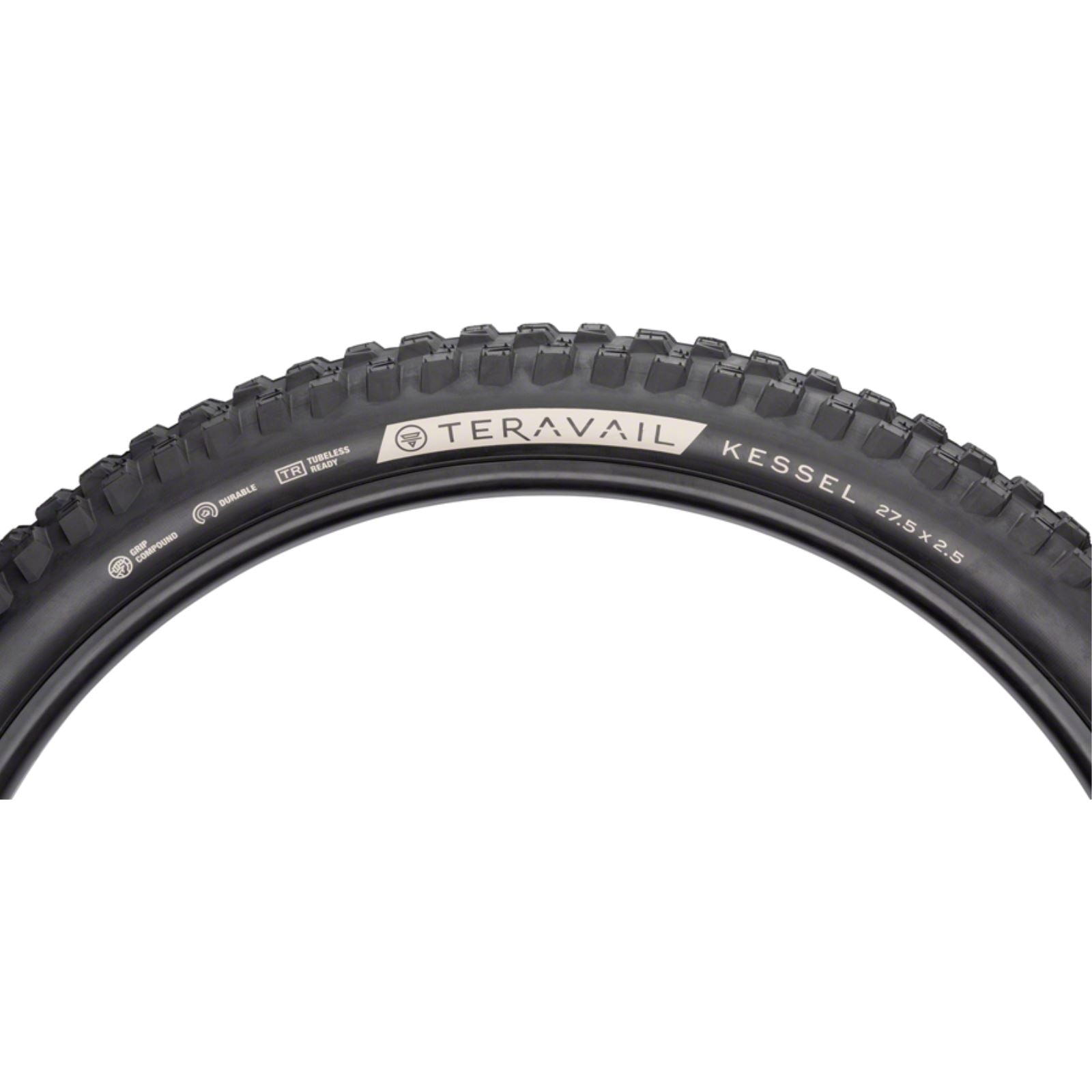 Teravail Kessel Tire - 27.5 x 2.5, Tubeless, Folding, Black, Durable [MPN: 19-000181]_1264143