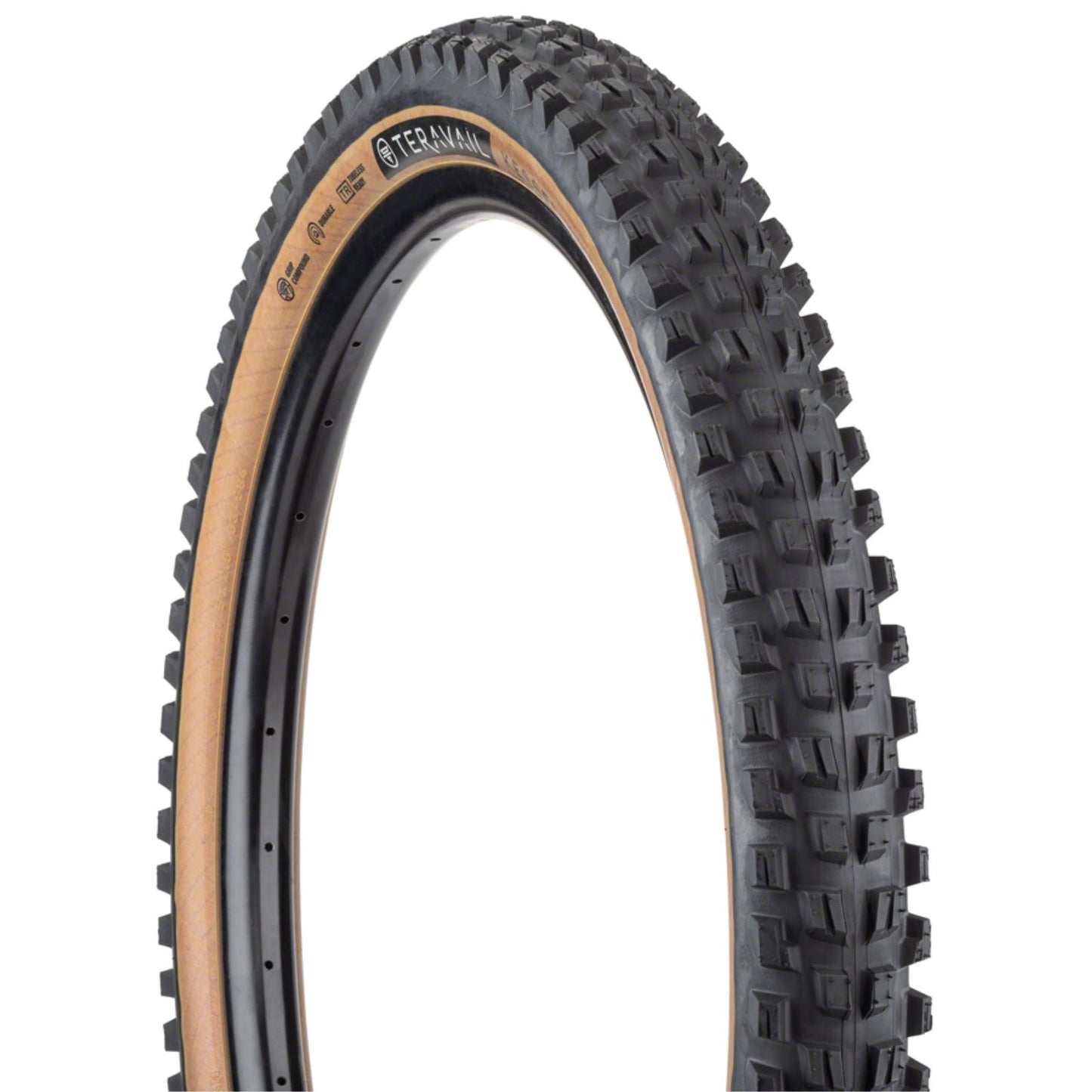 Teravail Kessel Tire - 27.5 x 2.5, Tubeless, Folding, Tan, Durable [MPN: 19-000181]_1264144