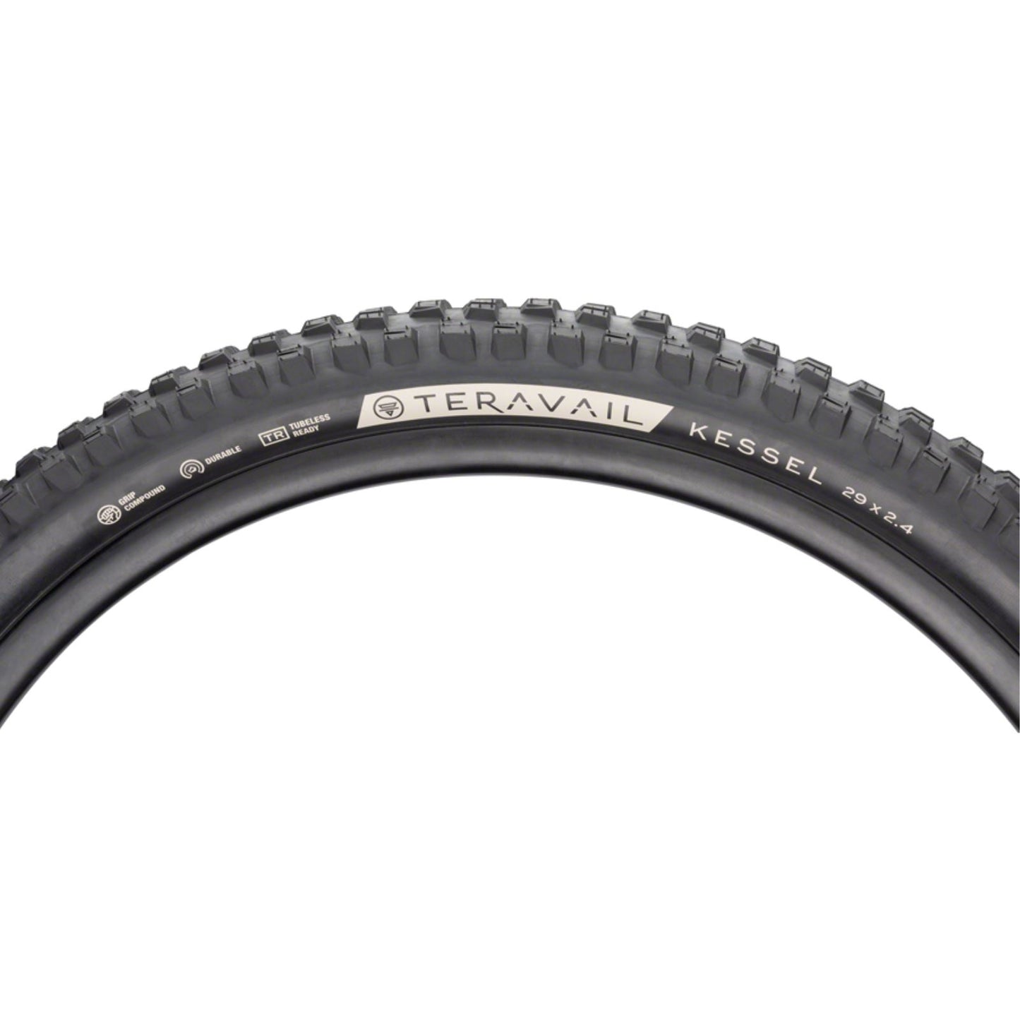 Teravail Kessel Tire - 29 x 2.4, Tubeless, Folding, Black, Durable [MPN: 19-000182]_1264150