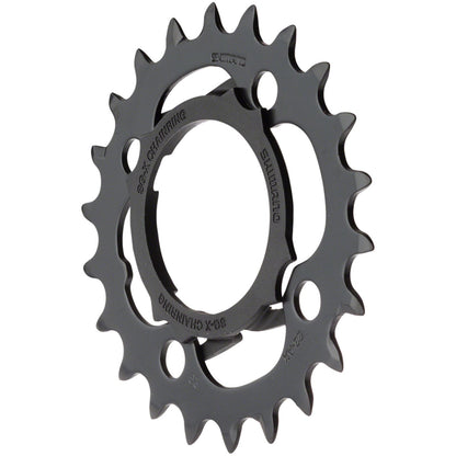 Shimano Alivio M4000 Chainring - 22t, 64 BCD, 4-Bolt, 9-Speed, Black [MPN: Y1PL98030]_1264413