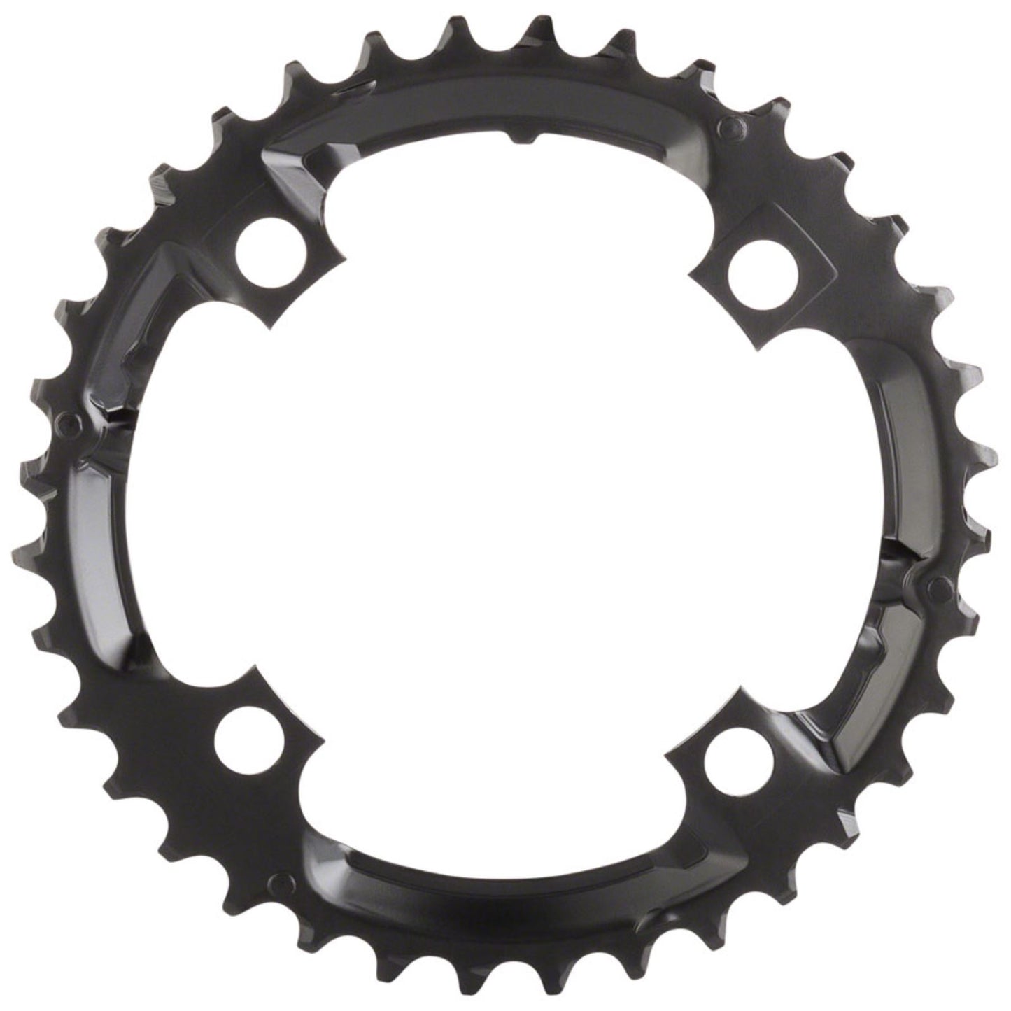 Shimano Deore M590 Chainring - 36t, 104 BCD, 4-Bolt, 9-Speed, Black [MPN: Y1LD98090]_1264418