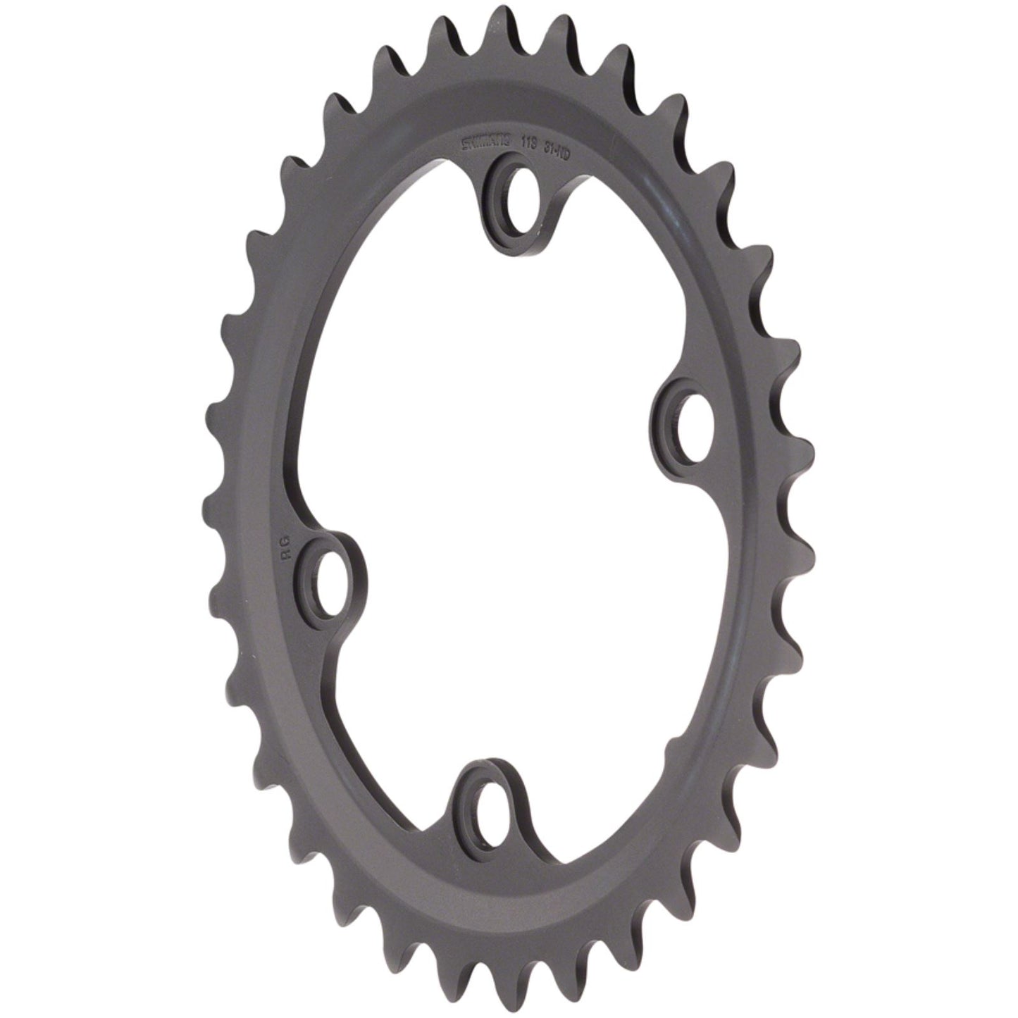 Shimano Chainring - 31t - 80 BCD - 4-Bolt - 11-Speed - Black - GRX RX810 [MPN: Y0JR31000]_1264419