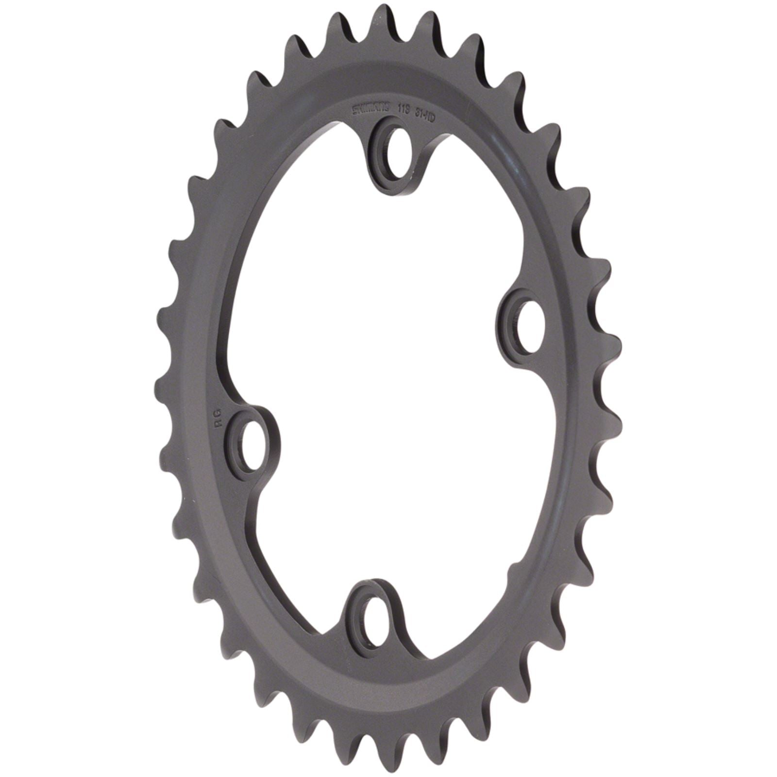 Shimano Chainring - 31t - 80 BCD - 4-Bolt - 11-Speed - Black - GRX RX810 [MPN: Y0JR31000]_1264419