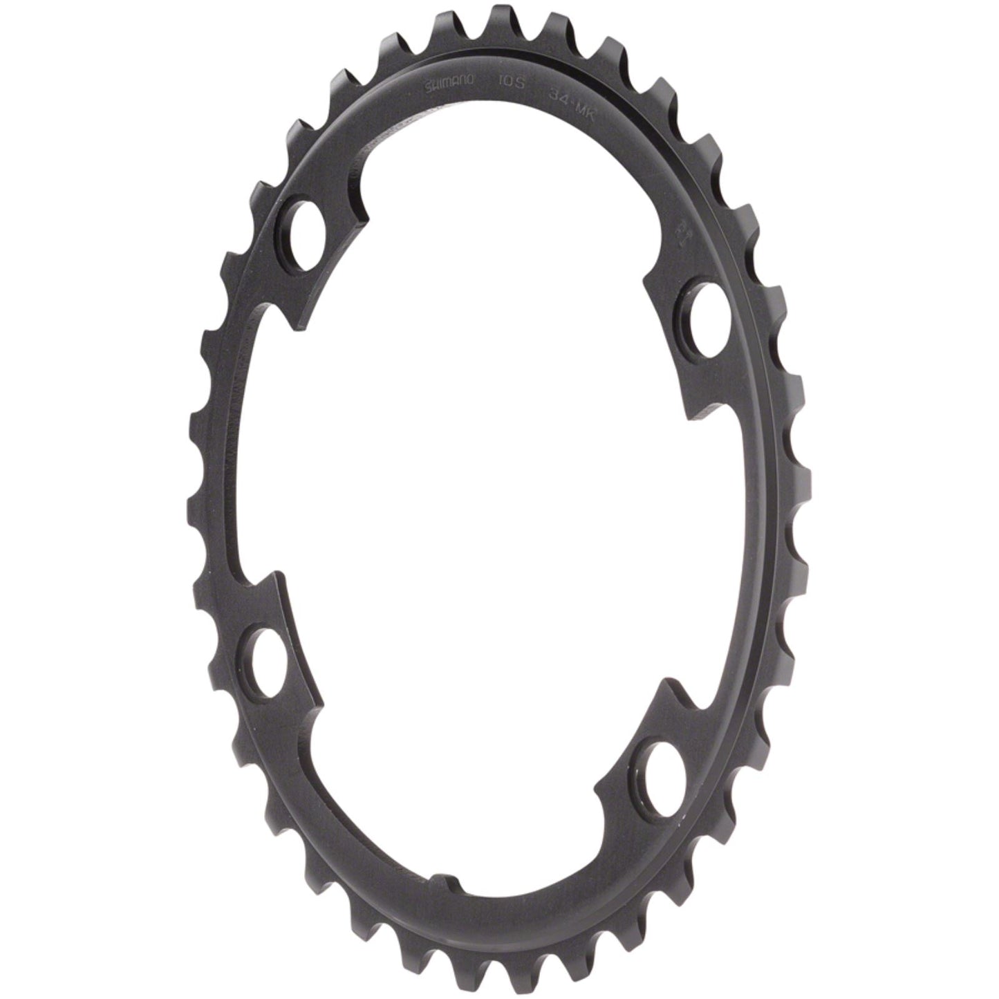 Shimano Tiagra FC-4700 Chainring - 34t, 110 BCD Asymmetric, Black [MPN: Y1RC34000]_1264421