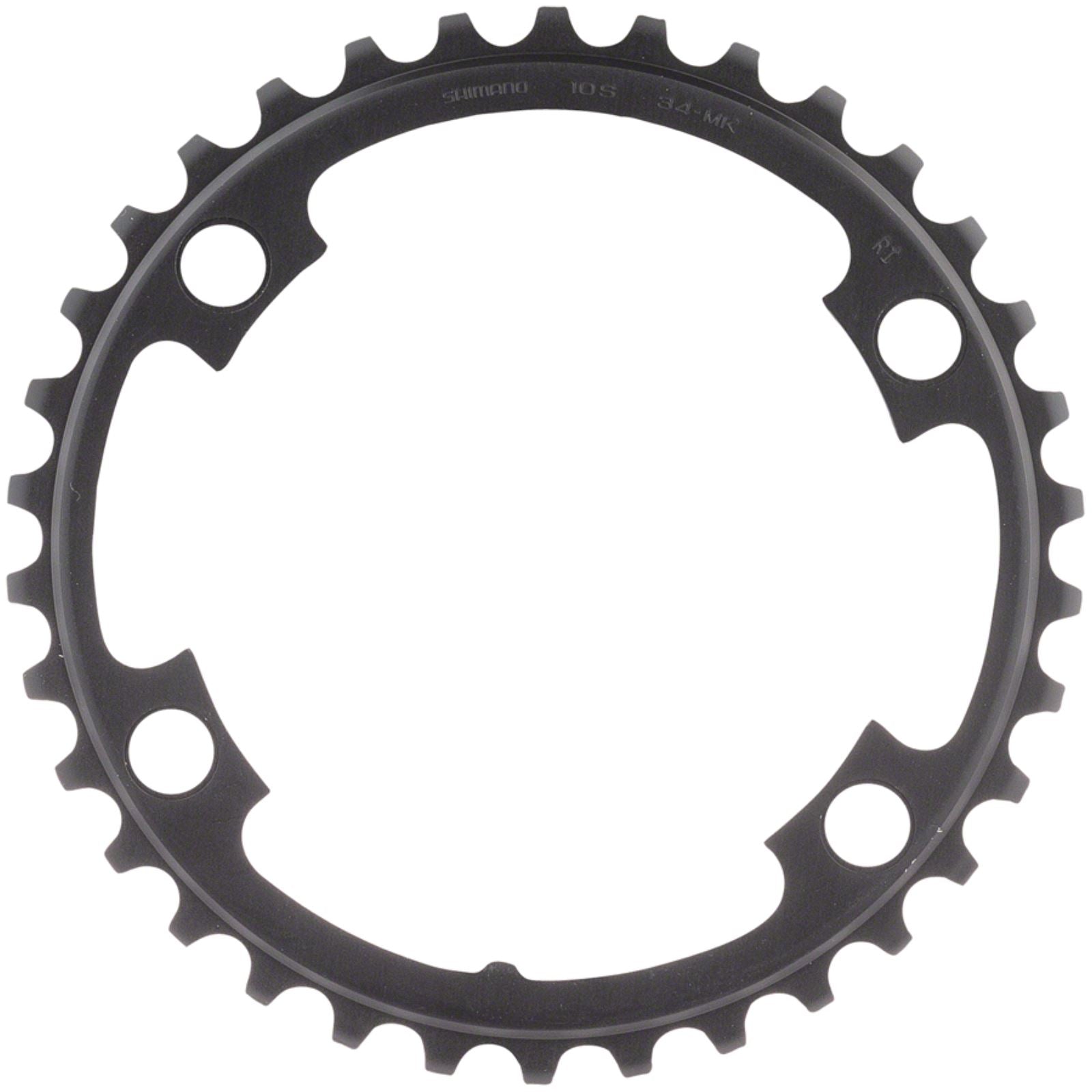 Shimano Tiagra FC-4700 Chainring - 34t, 110 BCD Asymmetric, Black [MPN: Y1RC34000]_1264422
