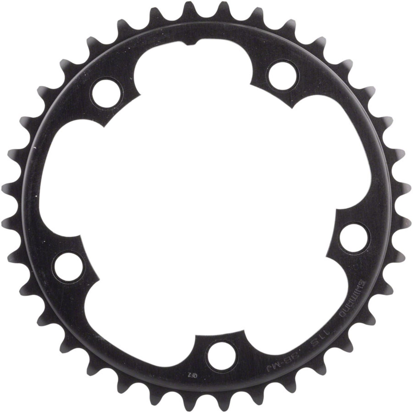 Shimano RS500 Chainring - 36t, 110 BCD, 5-Bolt, 11-Speed, Black [MPN: Y1PR36000]_1264401