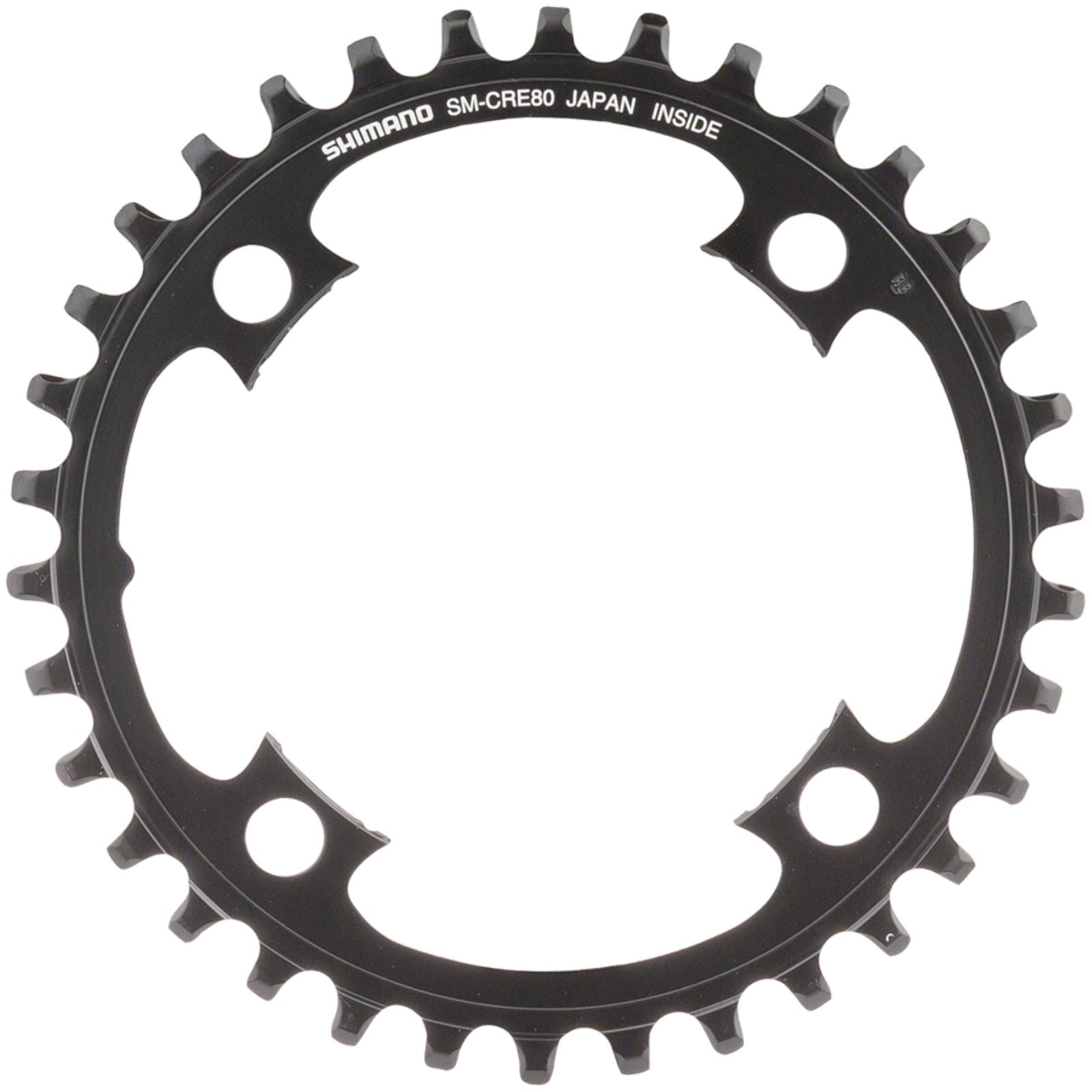 Shimano STEPS SM-CRE80 eBike Chainring - 34t, 10/11-Speed, For FC-E8000 Crank [MPN: Y1VY00030]_1264381