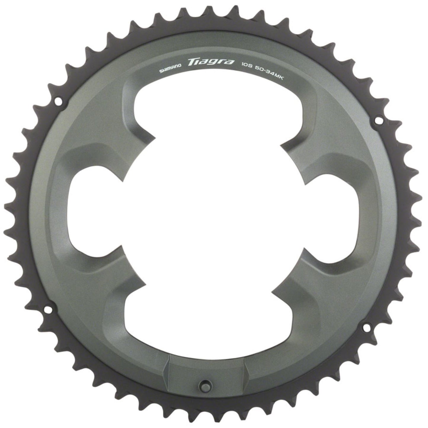 Shimano Tiagra FC-4700 Chainring - 50T, 110 BCD Asymmetric, Black [MPN: Y1RC98050]_1264387