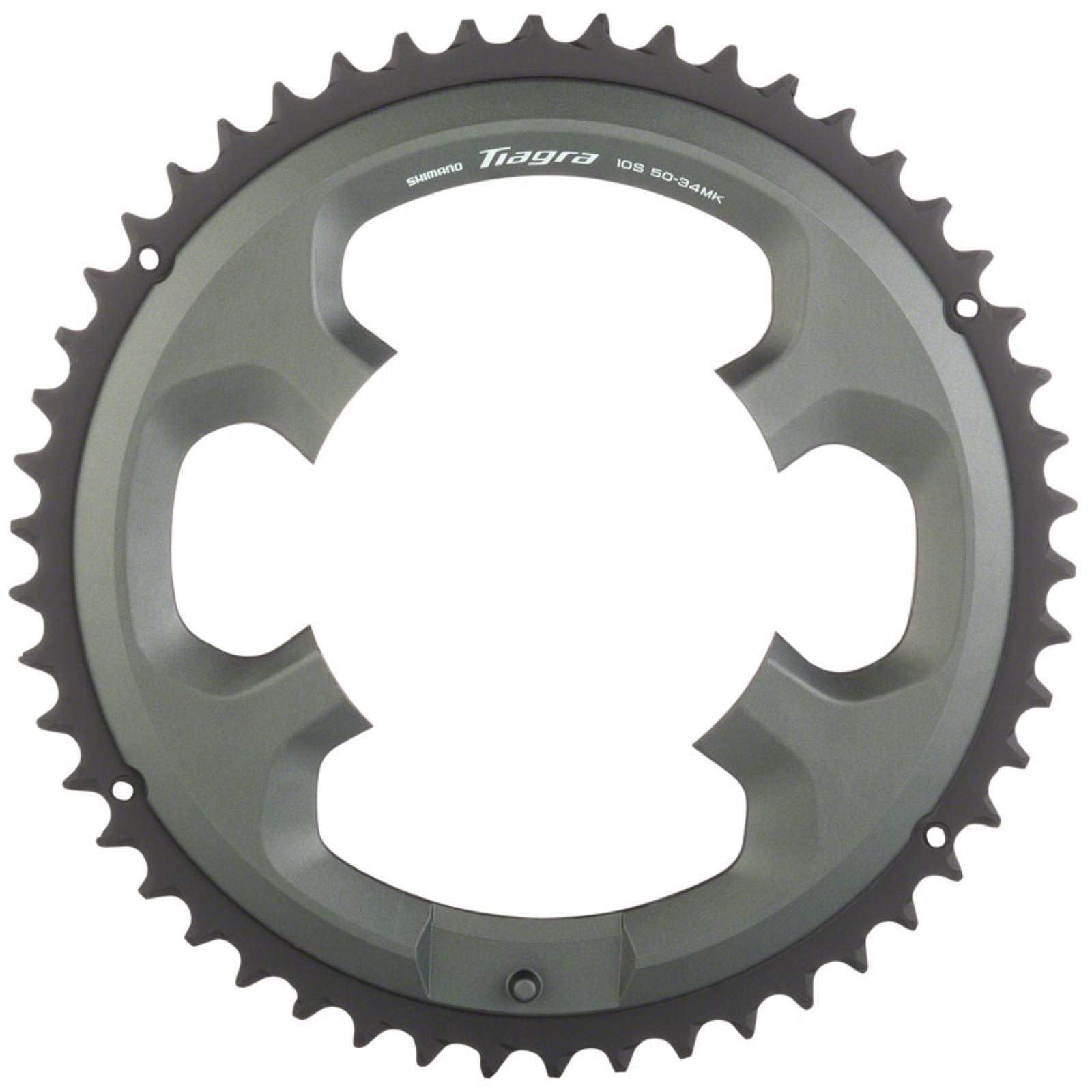 Shimano Tiagra FC-4700 Chainring - 50T, 110 BCD Asymmetric, Black [MPN: Y1RC98050]_1264387