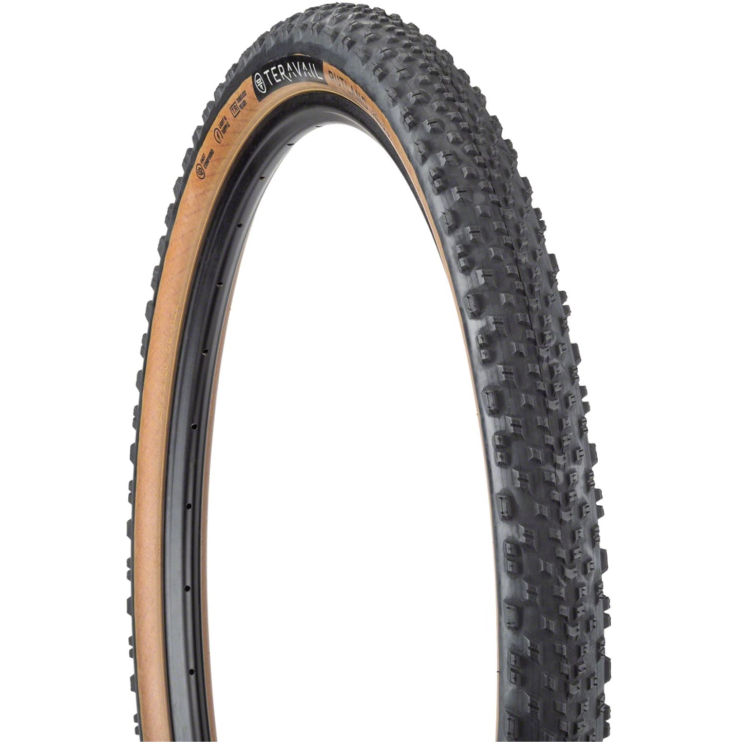 Teravail Rutland Tire - 29 x 2.2, Tubeless, Folding, Tan, Light and Supple [MPN: 19-000143]_1265101