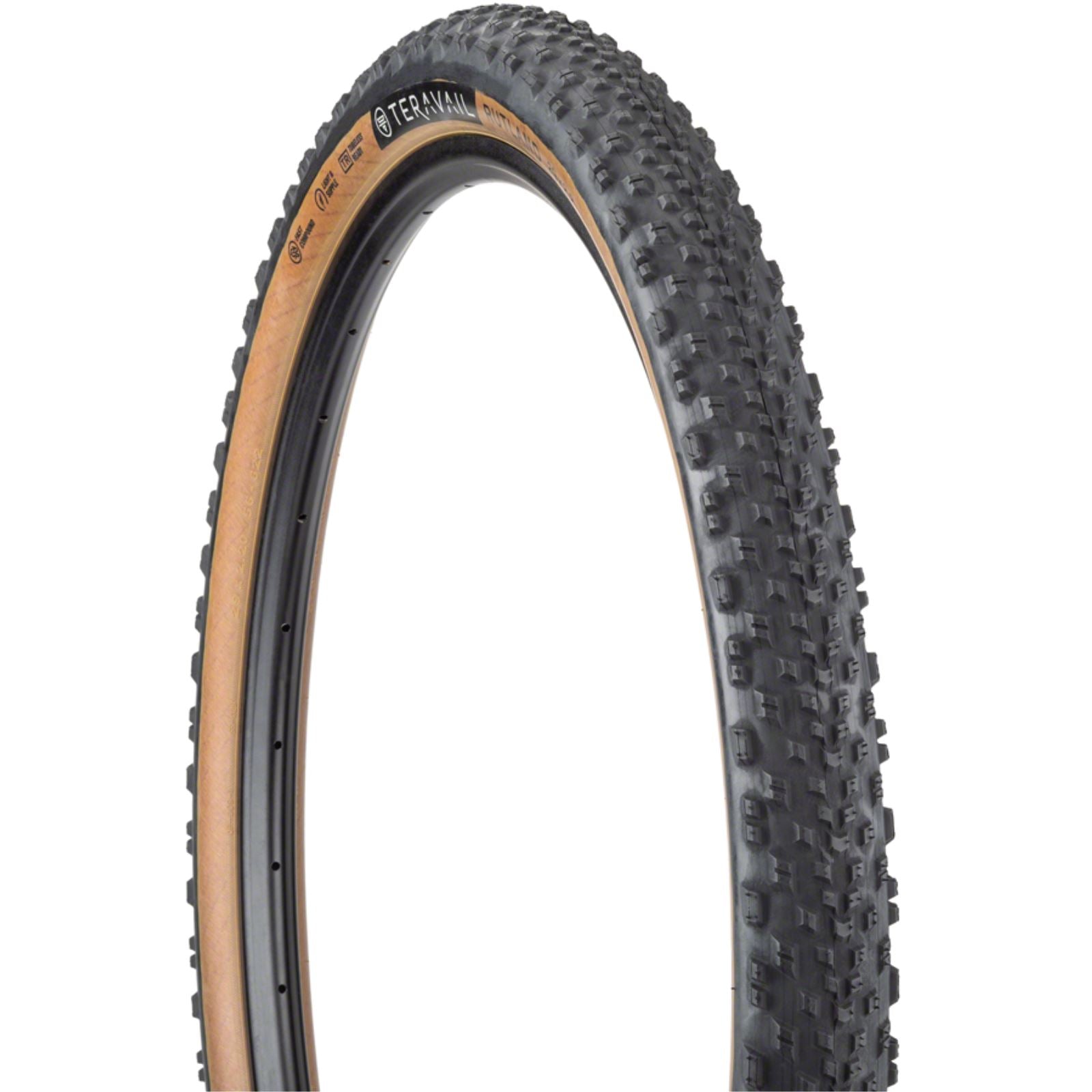 Teravail Rutland Tire - 29 x 2.2, Tubeless, Folding, Tan, Light and Supple [MPN: 19-000143]_1265101