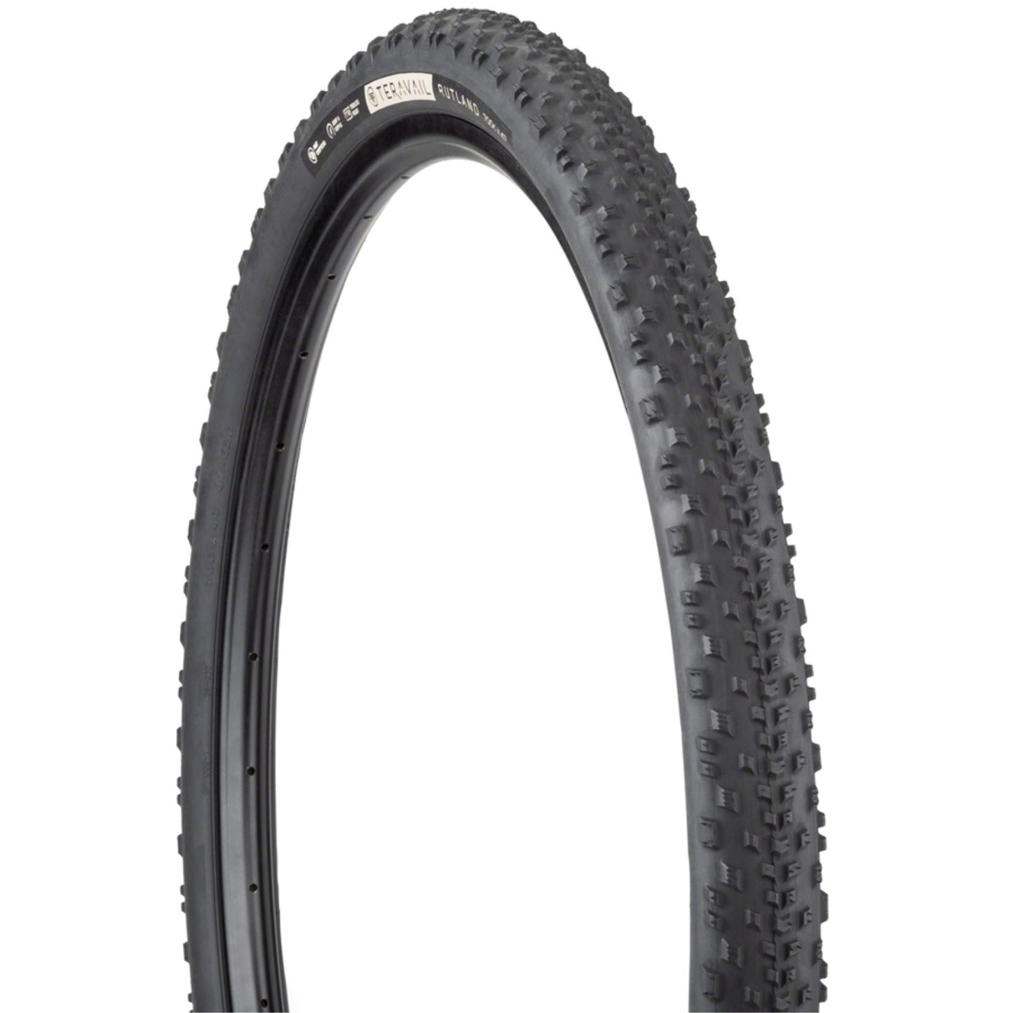Teravail Rutland Tire - 700 x 47, Tubeless, Folding, Black, Light and Supple [MPN: 19-000133]_1265082