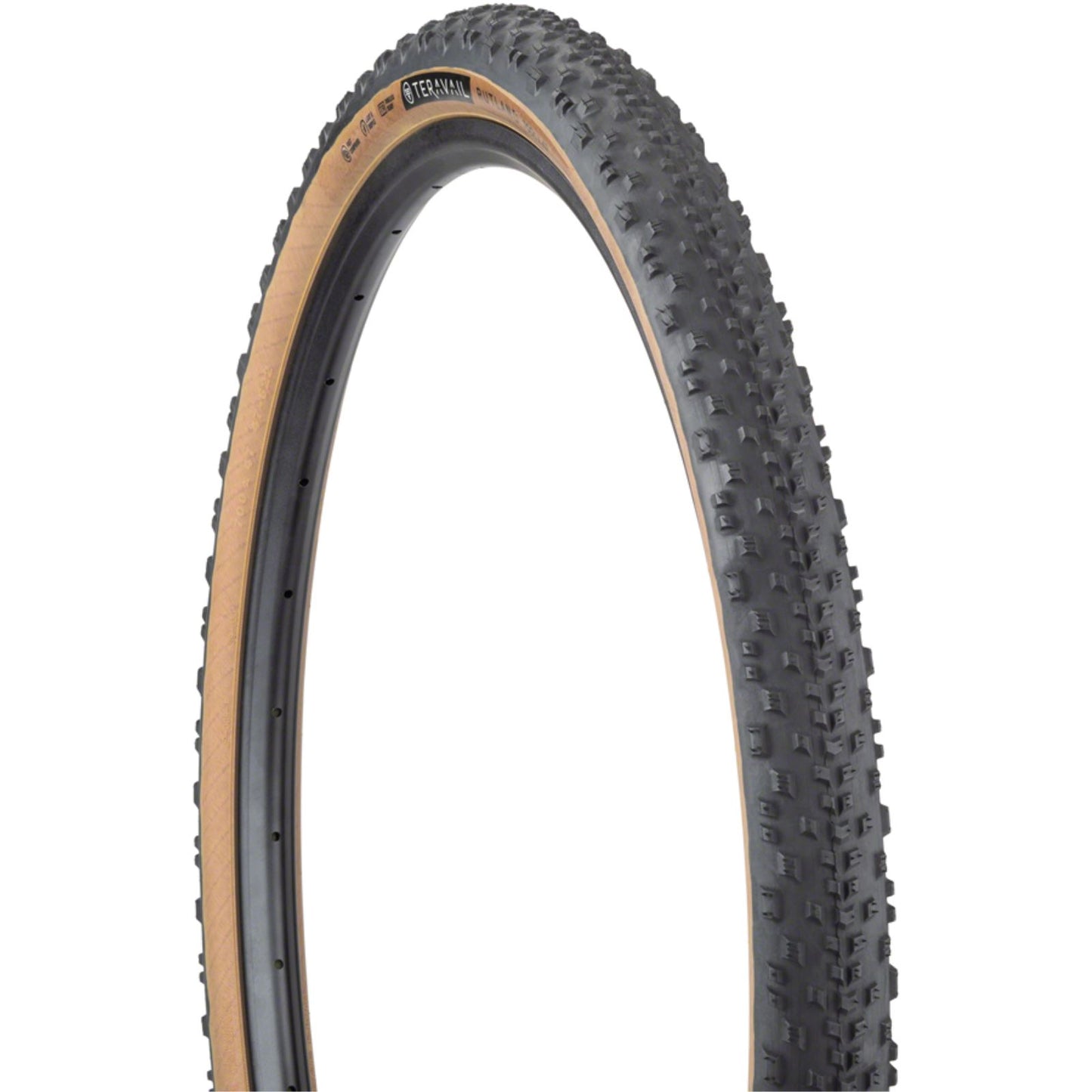 Teravail Rutland Tire - 700 x 47, Tubeless, Folding, Tan, Light and Supple [MPN: 19-000133]_1265084