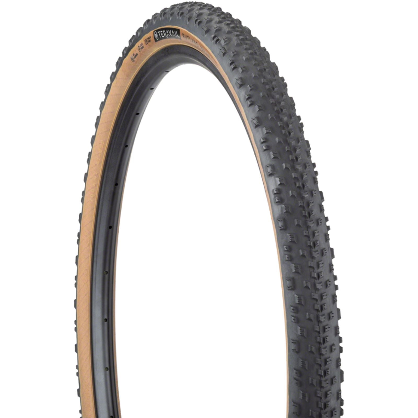 Teravail Rutland Tire - 700 x 47, Tubeless, Folding, Tan, Light and Supple [MPN: 19-000133]_1265084