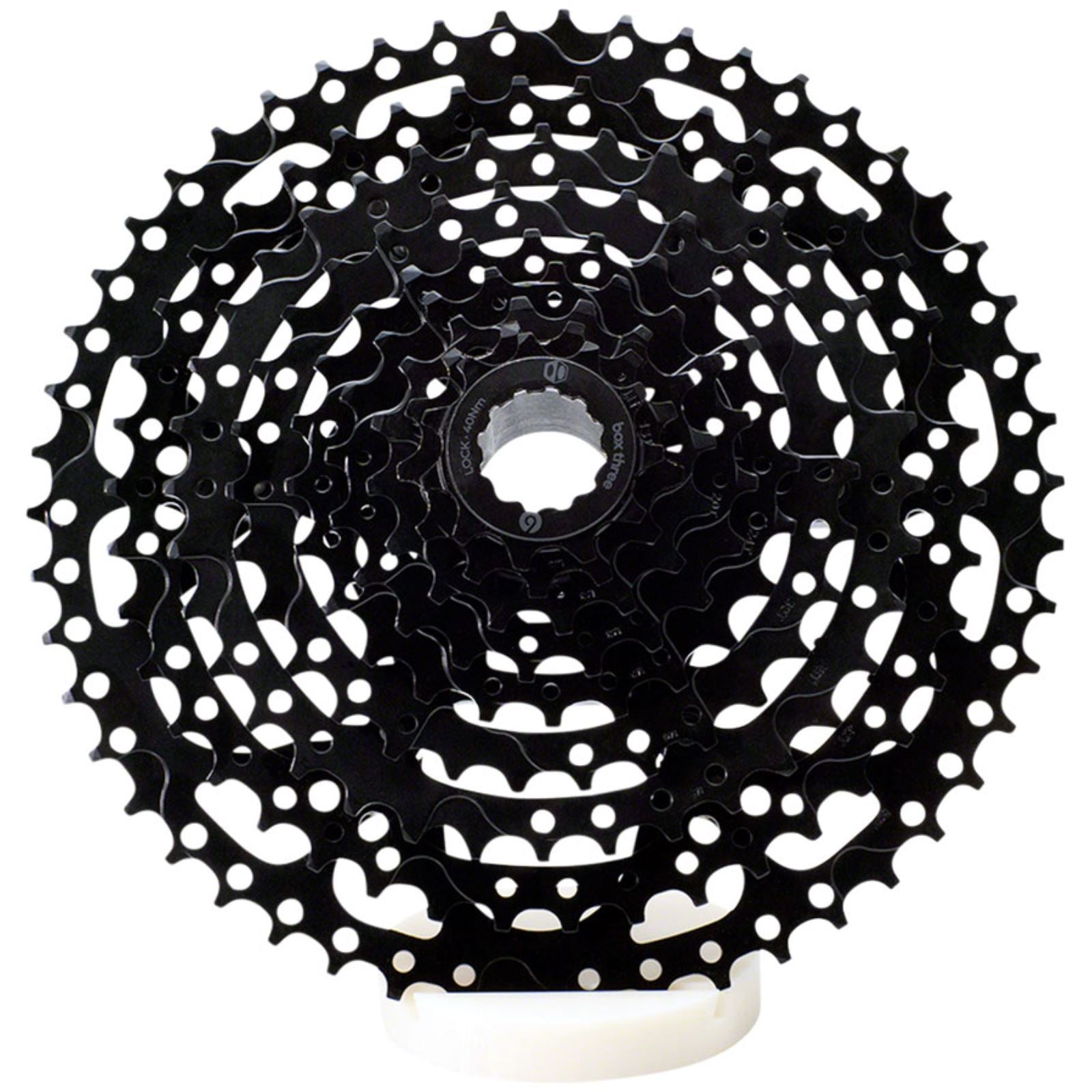 BOX Three Prime 9 Cassette - 9-Speed - 11-50t - Black CLOSEOUT [MPN: BX-CS3-P9A1150-BK]_1401155