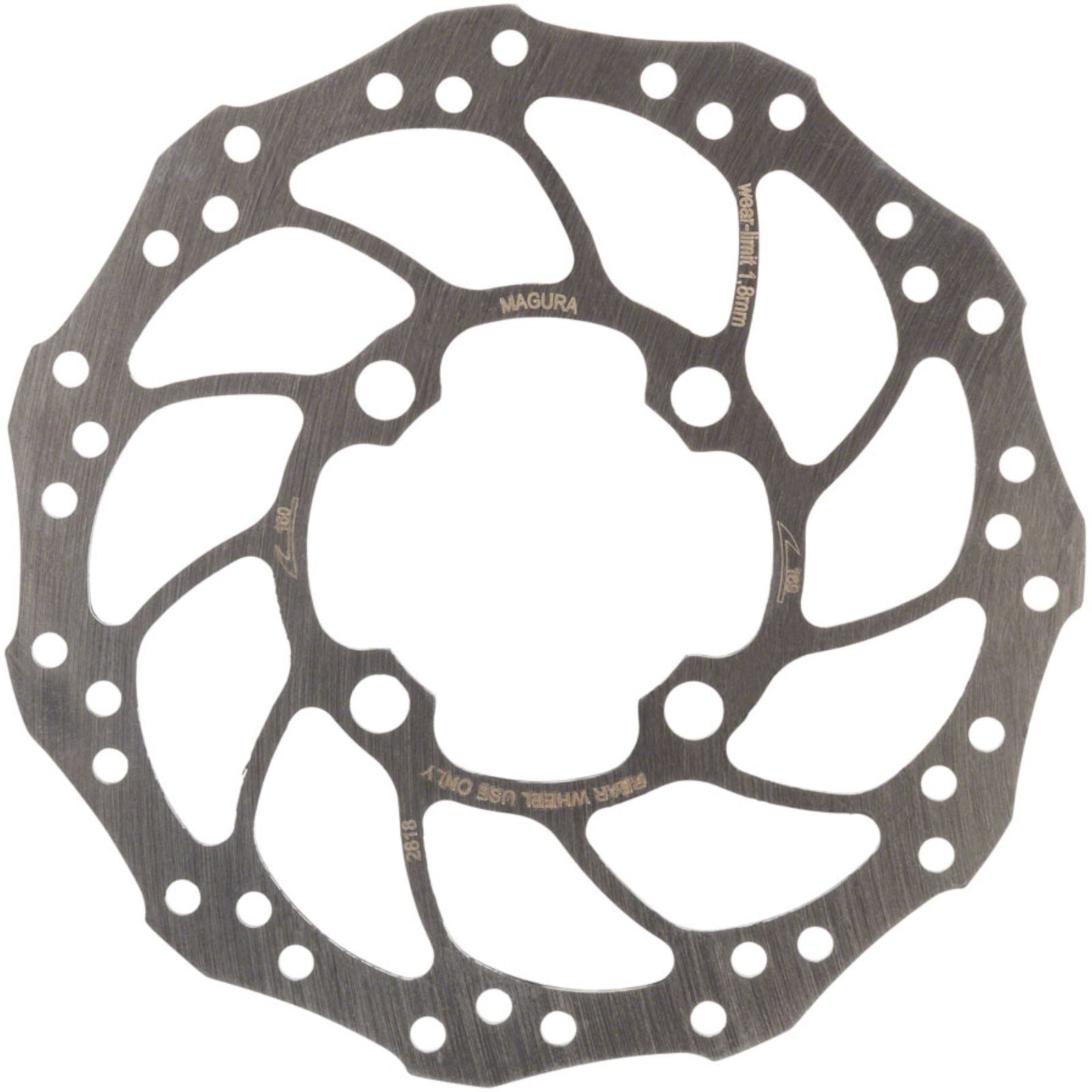 Magura Storm Rohloff Disc Brake Rotor - 160mm, 4-Bolt, Silver [MPN: 0724805-]_1266915