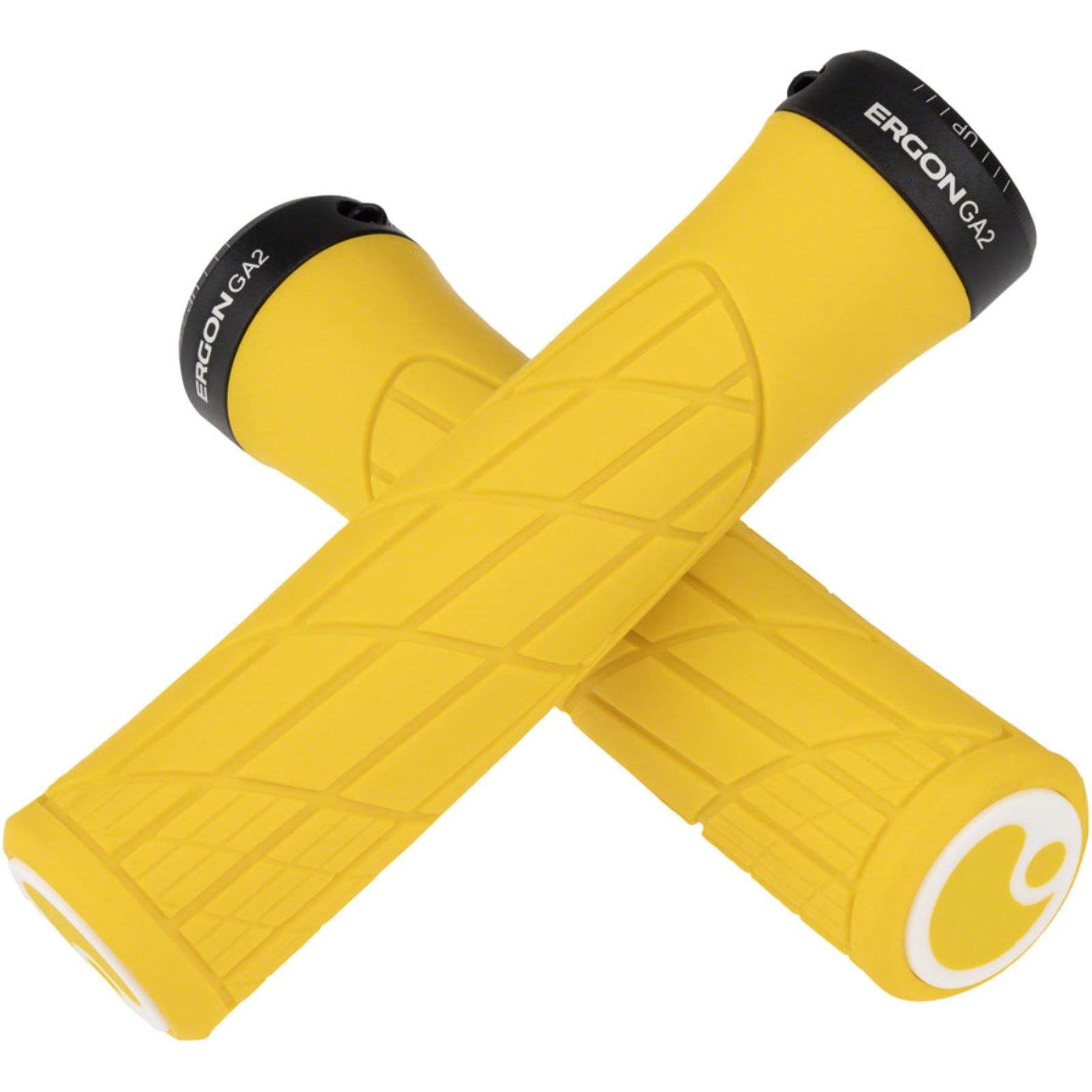 Ergon GA2 Grips - Yellow Mellow, Lock-On [MPN: 42411390]_1266986
