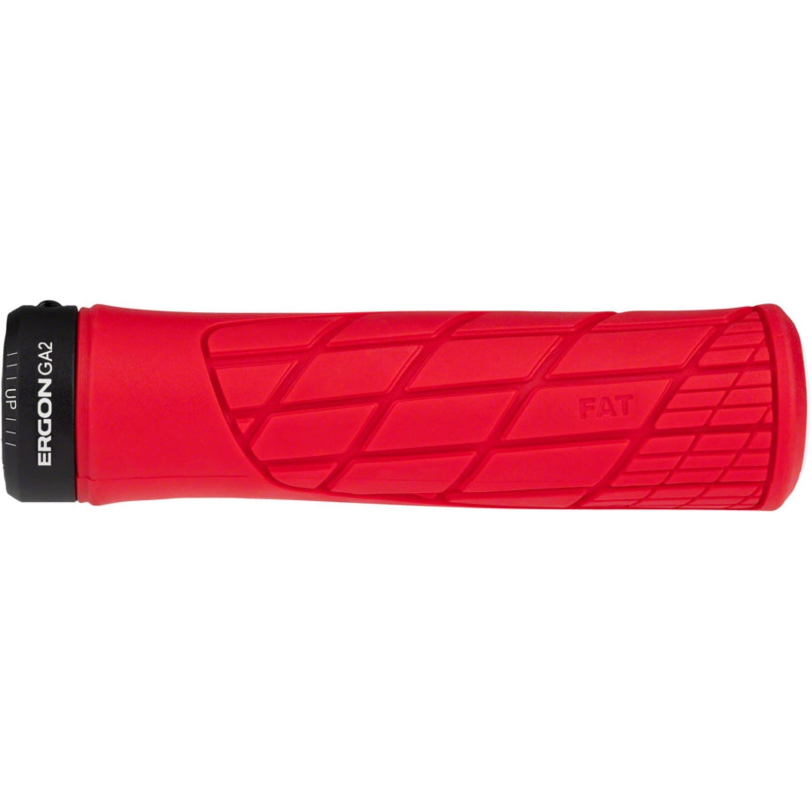 Ergon GA2 Fat Grips - Risky Red, Lock-On [MPN: 42410189]_1266995