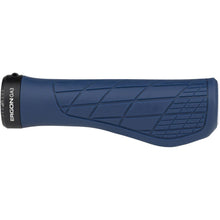 Ergon GA3 Grips - Nightride Blue, Lock-On, Small [MPN: 42410488]_1267057