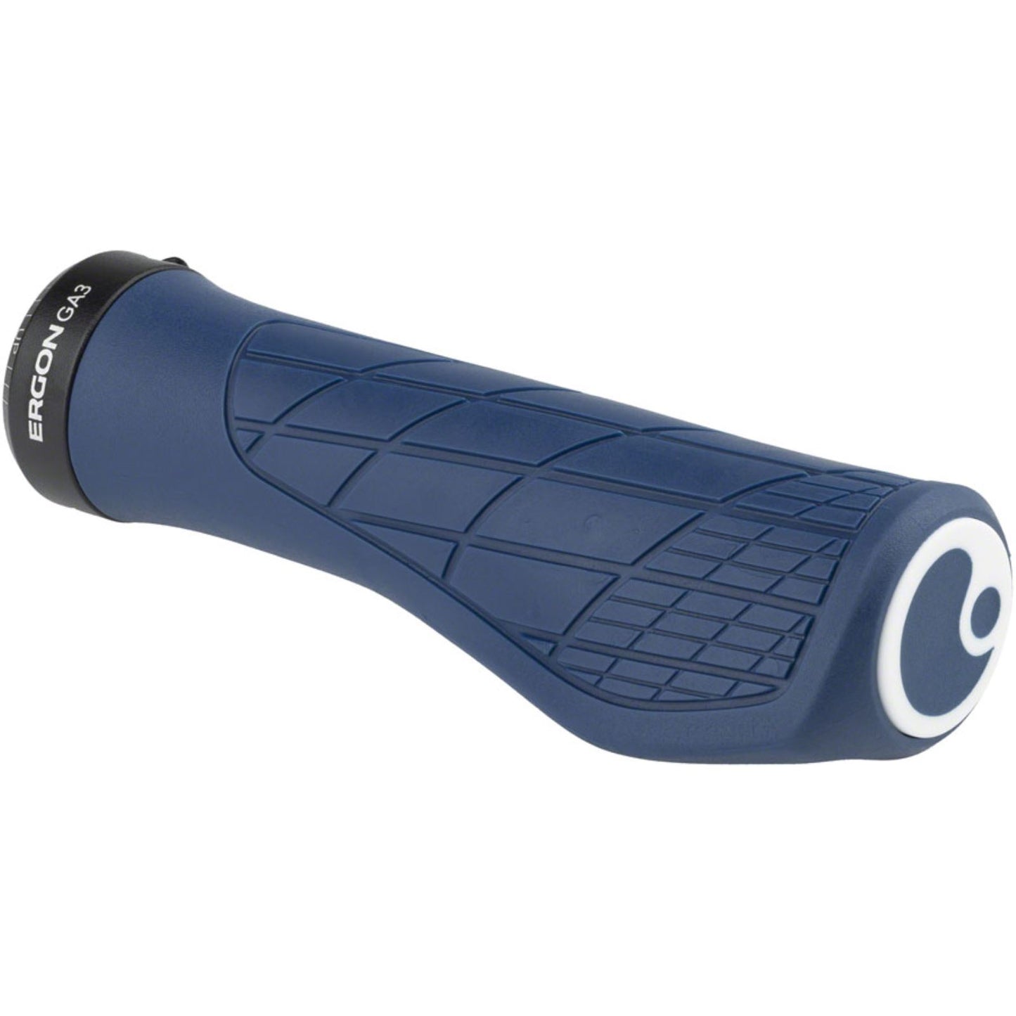 Ergon GA3 Grips - Nightride Blue, Lock-On, Small [MPN: 42410488]_1267058