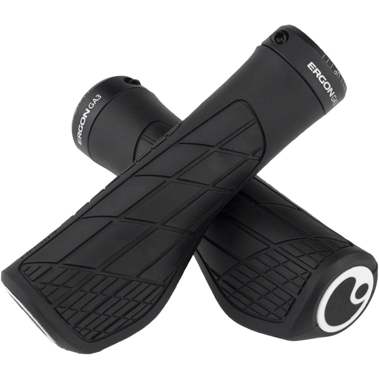 Ergon GA3 Grips - Black, Lock-On, Large [MPN: 42411088]_1267065