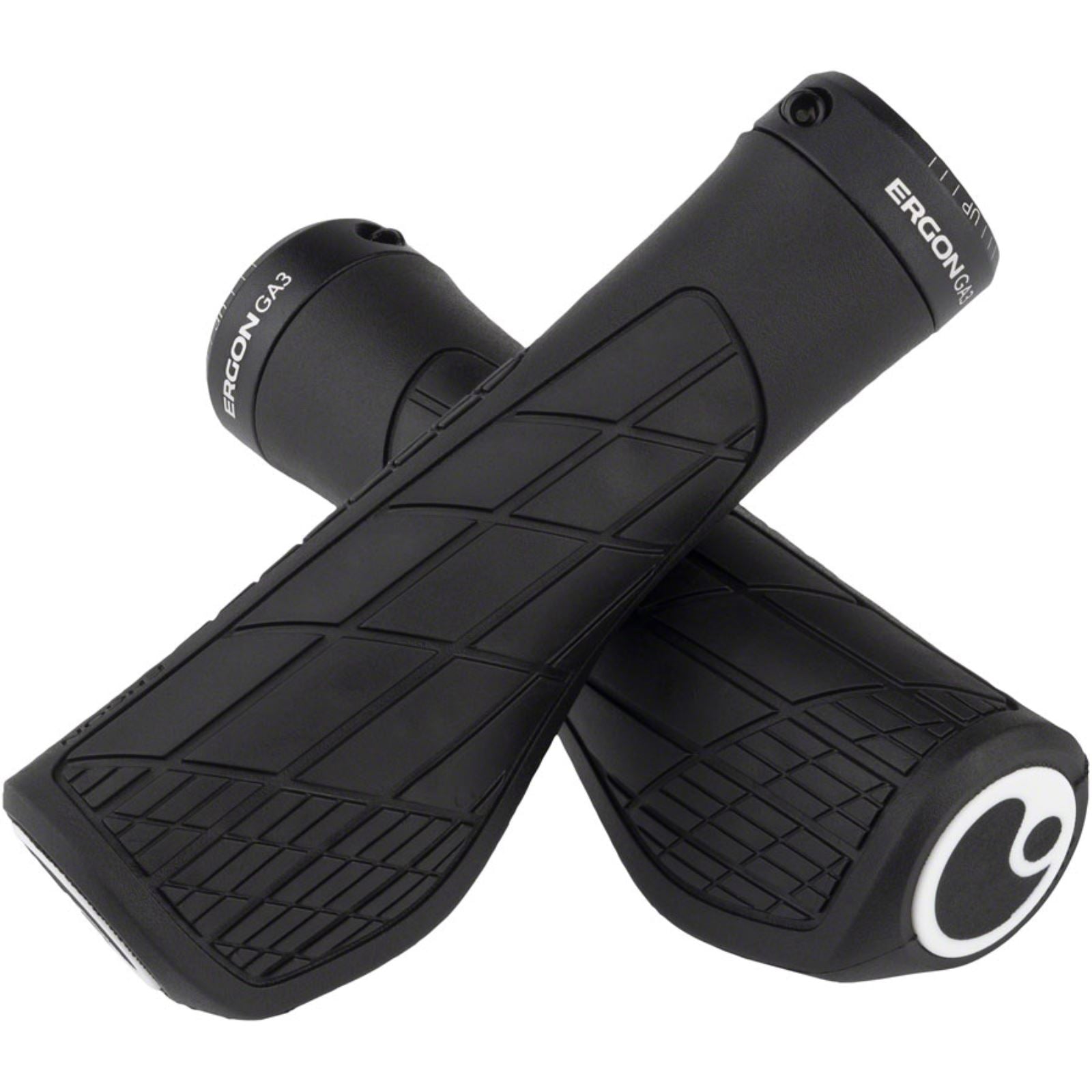 Ergon GA3 Grips - Black, Lock-On, Large [MPN: 42411088]_1267065
