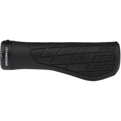 Ergon GA3 Grips - Black, Lock-On, Large [MPN: 42411088]_1267066