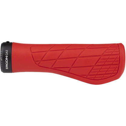 Ergon GA3 Grips - Risky Red, Lock-On, Large [MPN: 42411188]_1267069