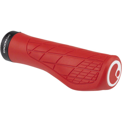 Ergon GA3 Grips - Risky Red, Lock-On, Large [MPN: 42411188]_1267070