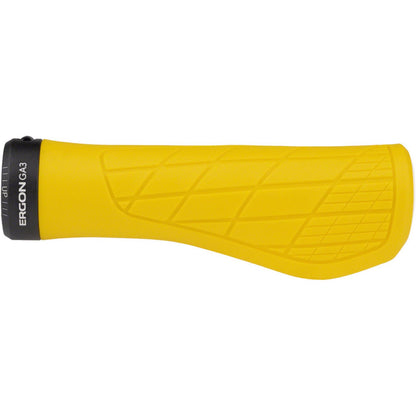 Ergon GA3 Grips - Yellow Mellow, Lock-On, Large [MPN: 42411388]_1267053
