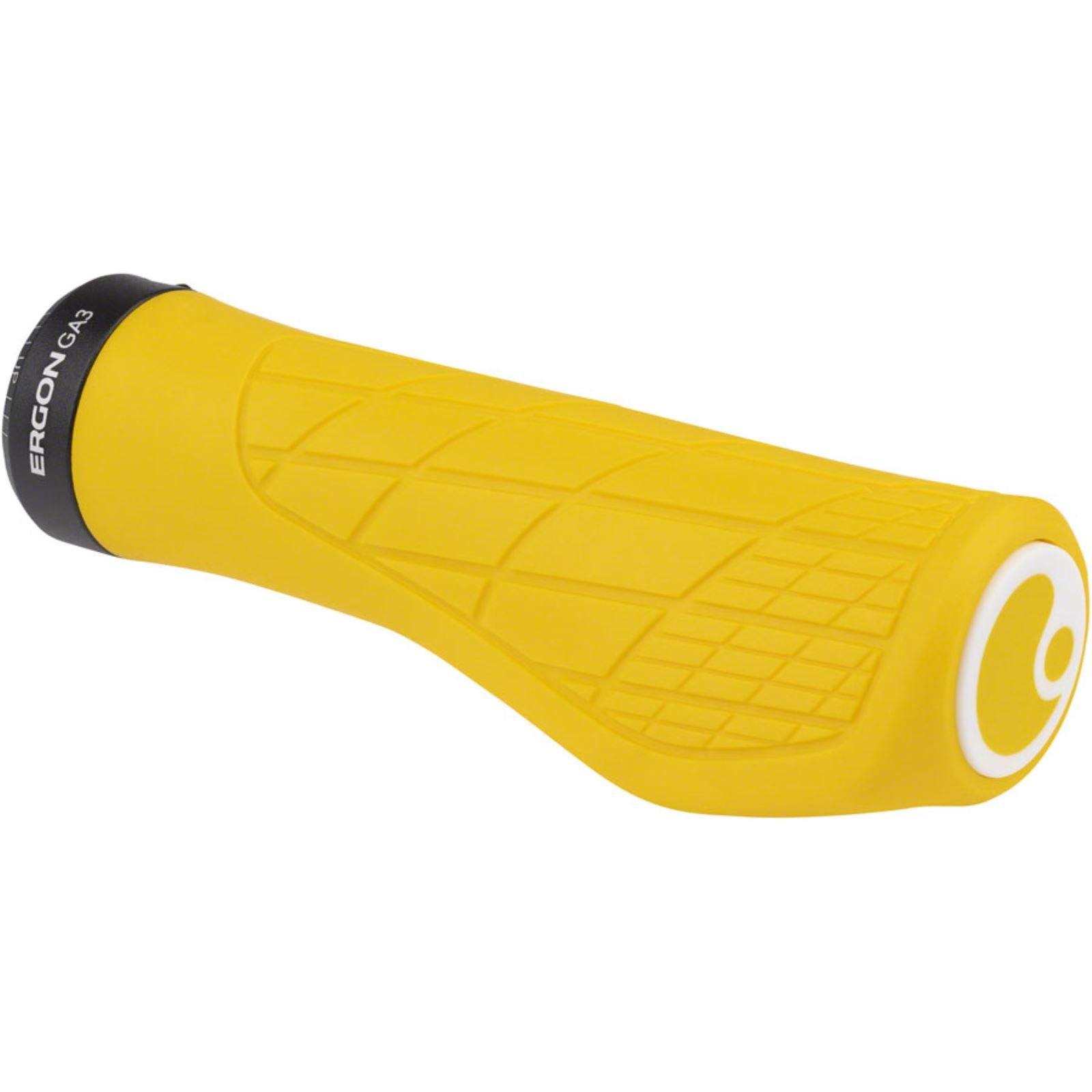 Ergon GA3 Grips - Yellow Mellow, Lock-On, Large [MPN: 42411388]_1267075