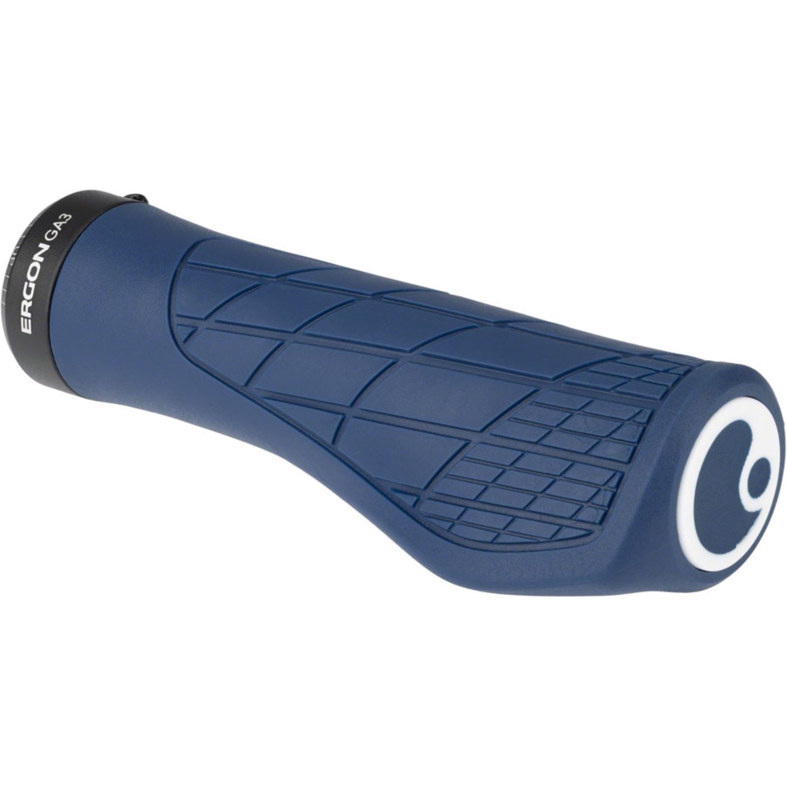 Ergon GA3 Grips - Nightride Blue, Lock-On, Large [MPN: 42411488]_1267029