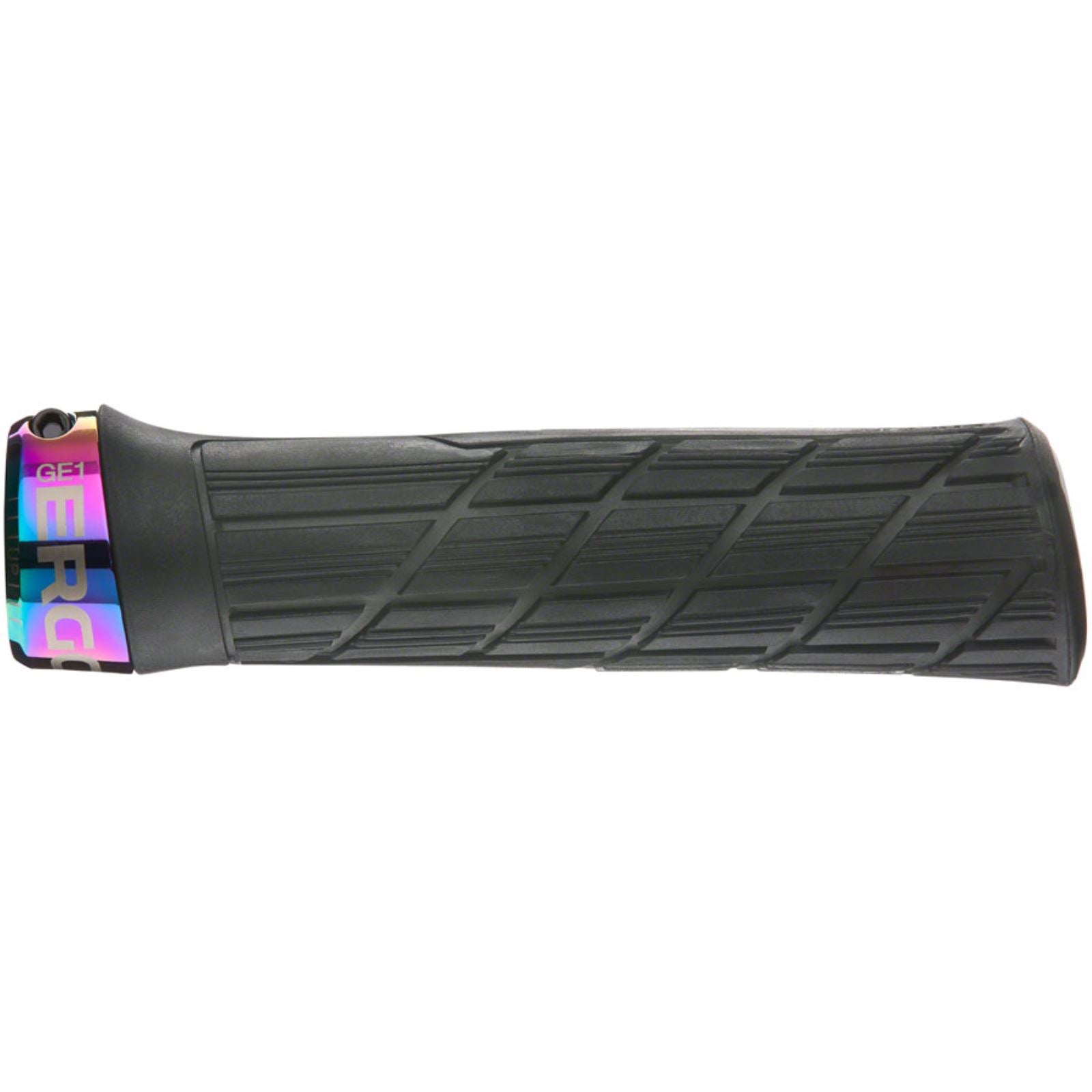 Ergon GE1 Evo Factory Grips - Frozen Stealth/Oil Slick, Lock-On [MPN: 42411161]_1267049
