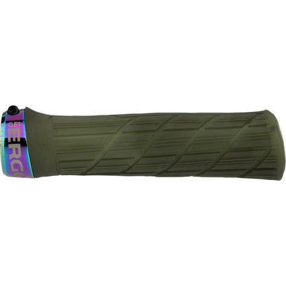 Ergon GE1 Evo Factory Grips - Frozen Moss/Oil Slick, Lock-On [MPN: 42411361]_1267176