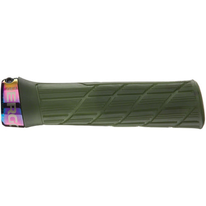 Ergon GE1 Evo Factory Slim Grips - Frozen Moss/Oil Slick, Lock-On [MPN: 42411363]_1267118