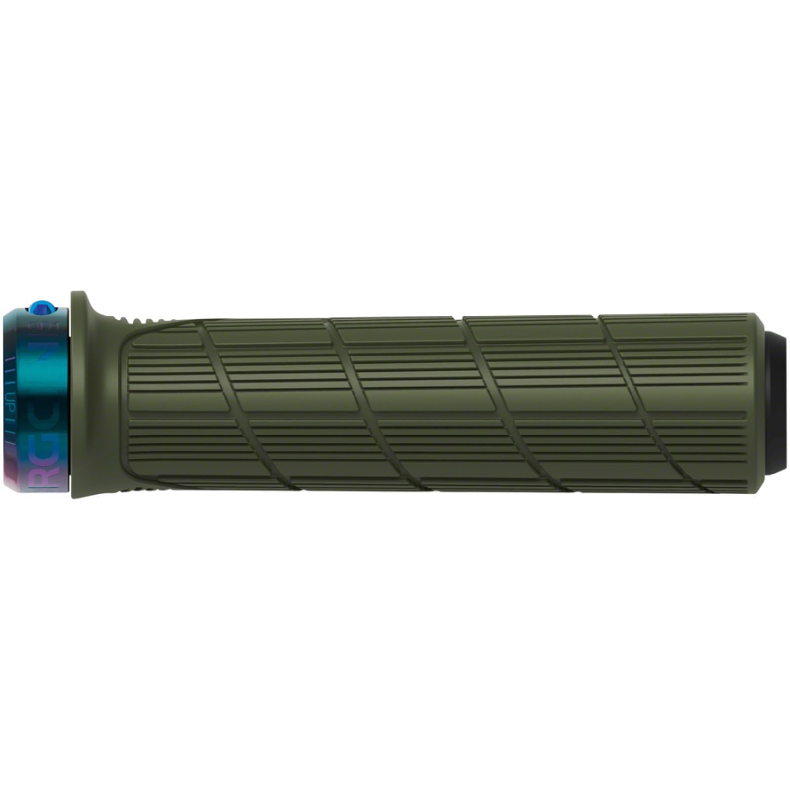 Ergon GD1 Evo Factory Grips - Frozen  Moss/Oil Slick, Lock-On [MPN: 42440203]_1267125