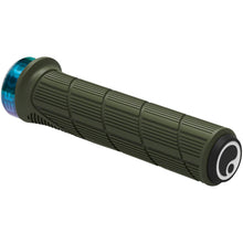 Ergon GD1 Evo Factory Slim Grips - Frozen Moss/Oil Slick, Lock-On [MPN: 42440205]_1267083
