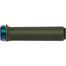 Ergon GD1 Evo Factory Slim Grips - Frozen Moss/Oil Slick, Lock-On [MPN: 42440205]_1267084